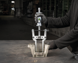 Kukko 221-G internal bearing puller with slide hammer up to 180mm in use photo