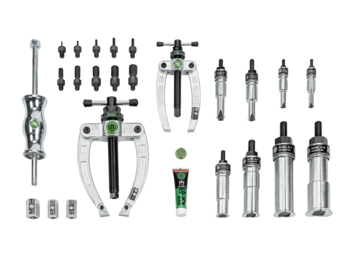 Kukko 28-D Puller Set - 24pc Slide Hammer & Counter Stay Kit (12mm to ...