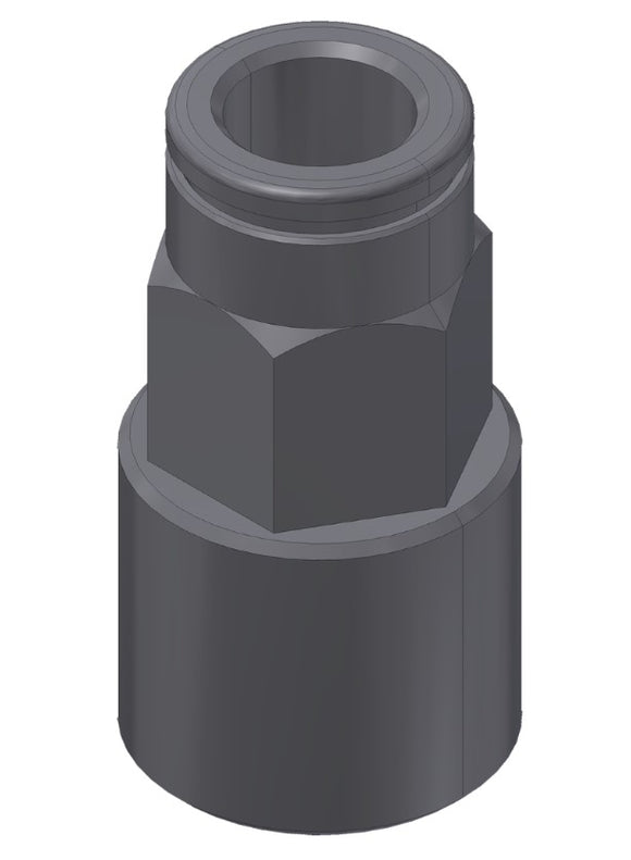 Quick Connection for Lubricator to 8mm Hose (connects to lubricator)