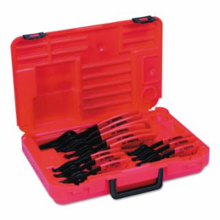 Proto 12 pc. Convertible Retaining Ring Pliers Sets, 45°; 90°; Straight Tip
