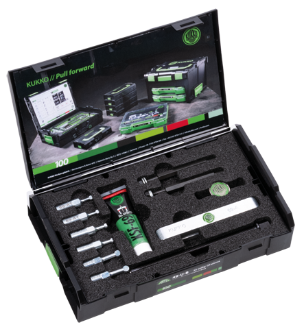 Kukko 69-A Ball Bearing Extractor Set (small) | problem solving