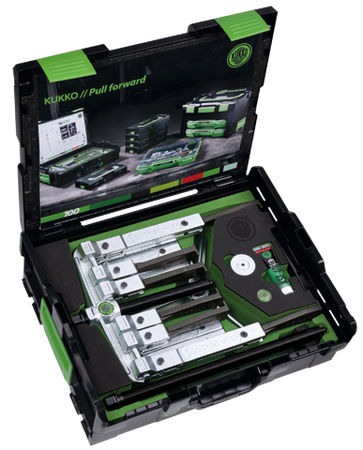 Kukko K-2030-20 Universal 2 and 3 jaw puller set (Up to 7 7/8
