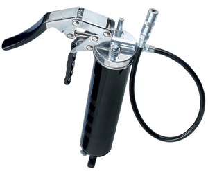 Lumax LX-1152 Heavy Duty Deluxe Pistol Grip Grease Gun with 18" Flex Hose